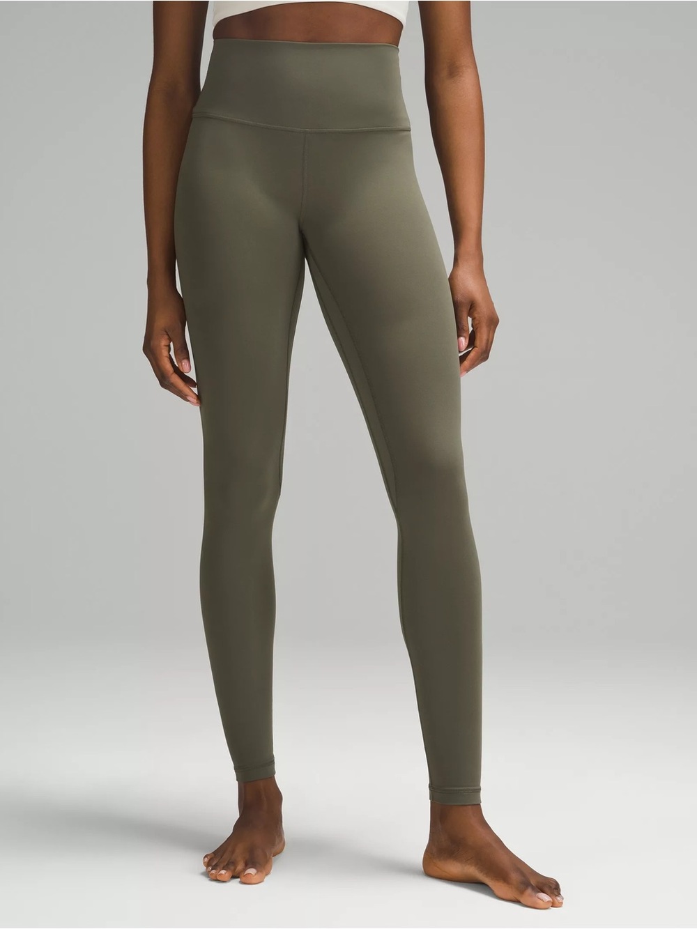 lululemon athletica Olive Green High-Rise Leggings